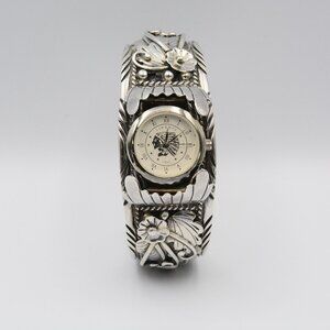 Handcrafted 925 Sterling Watch Bangle